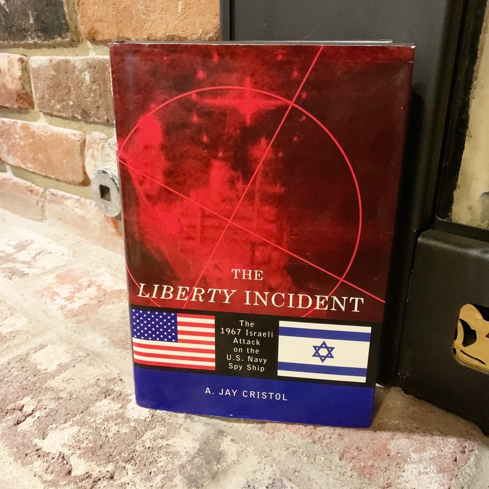 Vintage Book: signed by author, “The Liberty Incident”.  Hard cover, 1st ed.